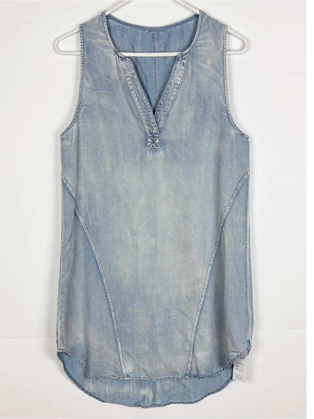 Cupshe Women's Denim V-Neck Mini Dress Size Small - Picture 4 of 10